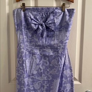 Jill Michelle Strapless Front Tie Dress